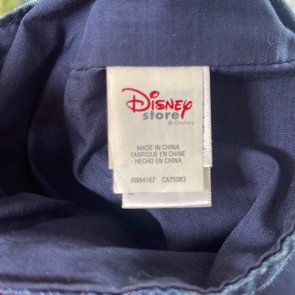 VINTAGE DISNEY STORE VGUC Denim Fringe Embroidered Winnie the Pooh Girls Purse - Picture 2 of 2
